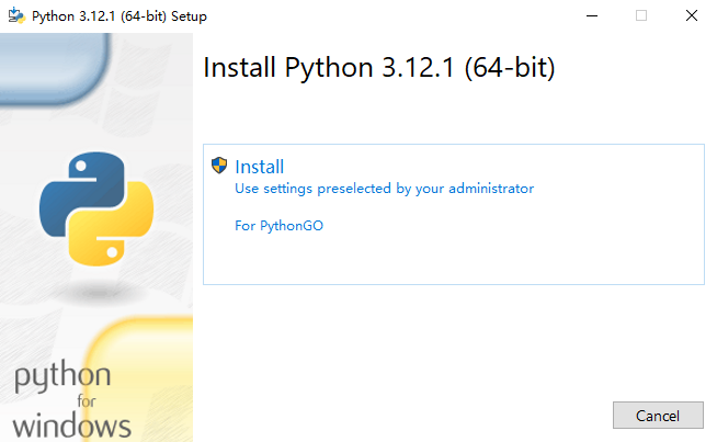 Python Install Step Image